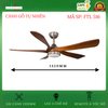 Quạt trần 5 cánh động cơ DC - FTL 516