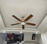  Quạt trần 5 cánh DCT Fan 120 Vàng 