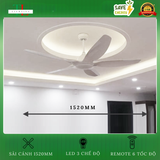  Quạt trần 5 cánh động cơ DC - FTL 527 