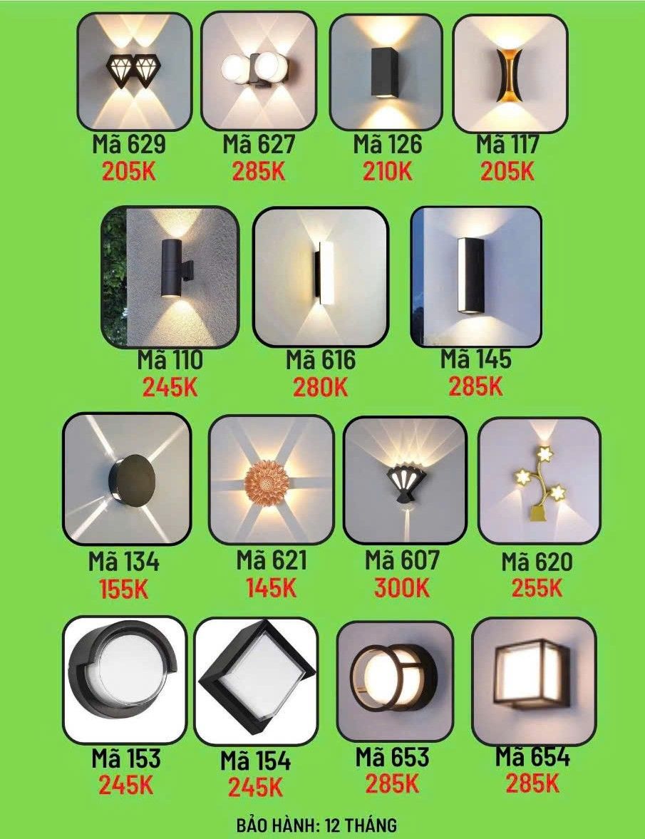  Đèn tường số 4 