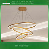  Đèn thả ba vòng DT02 