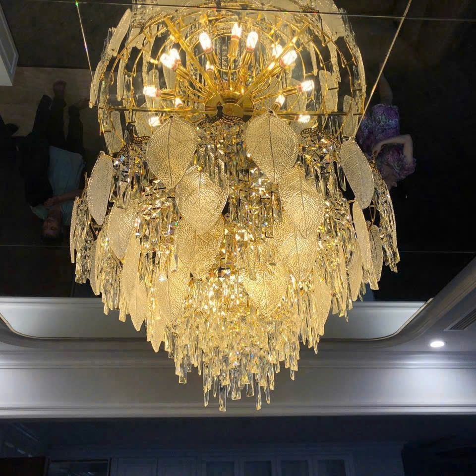  Đèn thả pha lê TPL 038 