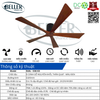 Quạt trần Beller 51BL – 036 KD
