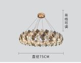  Đèn thả pha lê TPL 006 - D750 