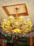  Đèn chùm tân cổ điển DC 1518 - Cá chép hóa rồng 