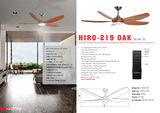  Quạt trần KAIYOKUKAN HIRO 219 OAK 