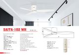  Quạt trần KAIYOKUKAN SAITA 102 WHITE 