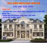  Thư viện Sketchup - 1000Gb 