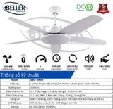  Quạt trần Beller 52BL – 195W 