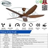  Quạt trần Beller 52BL – 089B 