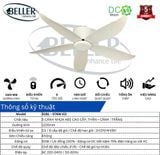  Quạt trần Beller 51BL – 076W KD 