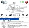 Quạt trần Beller 52BL – 801W