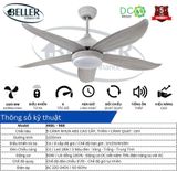 Quạt trần Beller 48BL – 988 