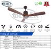 Quạt trần Beller 51BL – 045 CD
