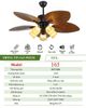 Quạt trần phong cách Indochine DCT Fan 165