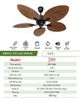 Quạt trần phong cách Indochine DCT Fan 209KD