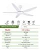 Quạt trần 5 cánh DCT Fan 168