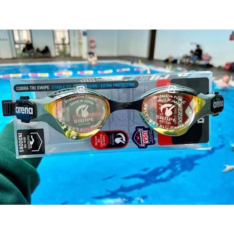 Kính bơi | Arena Cobra Tri Swipe Mirror – TRIPLUS SPORTS