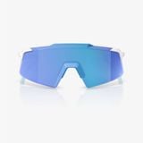  Kính thể thao | 100% AEROCRAFT Matte White HiPER® Blue Mirror 