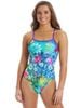  Áo bơi nữ | AMANZI Whimsical Wildflowers Womens - One Piece 