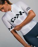  Áo đạp xe Nữ | Pedal Mafia Womens Pro Core Jersey - White 