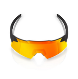  Kính thể thao | 100% AEROCRAFT Soft Tact Black HiPER® Red Multilayer Mirror Lens 