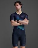  Trisuit nam | 2XU Mens Aero Hex Sleeved Trisuit 