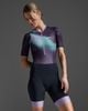 Trisuit nữ | 2XU Womens Aero Hex Sleeved Trisuit