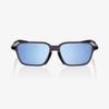  Kính thể thao | 100% LEGERE Trap Soft Tact Black HiPER® Blue Multilayer Mirror Lens 