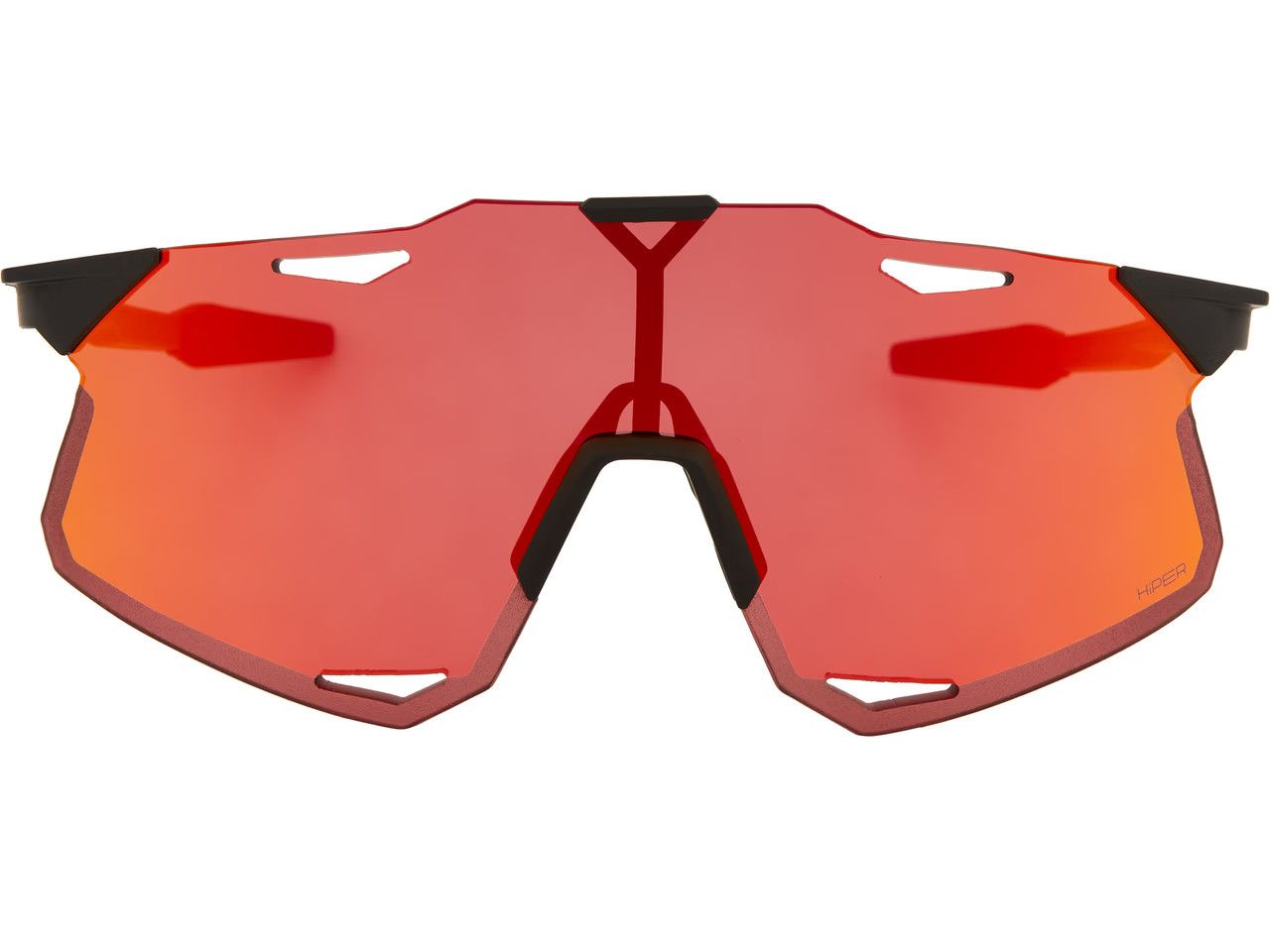 アクセサリー 100% HYPERCRAFT Matte Black HiPER Red HYPERCRAFT SQ Soft Tact Black - HiPER Red Multilayer Mirror