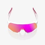  Kính thể thao | 100% S3 Matte White/Pink HiPER® Vital Pink Mirror 