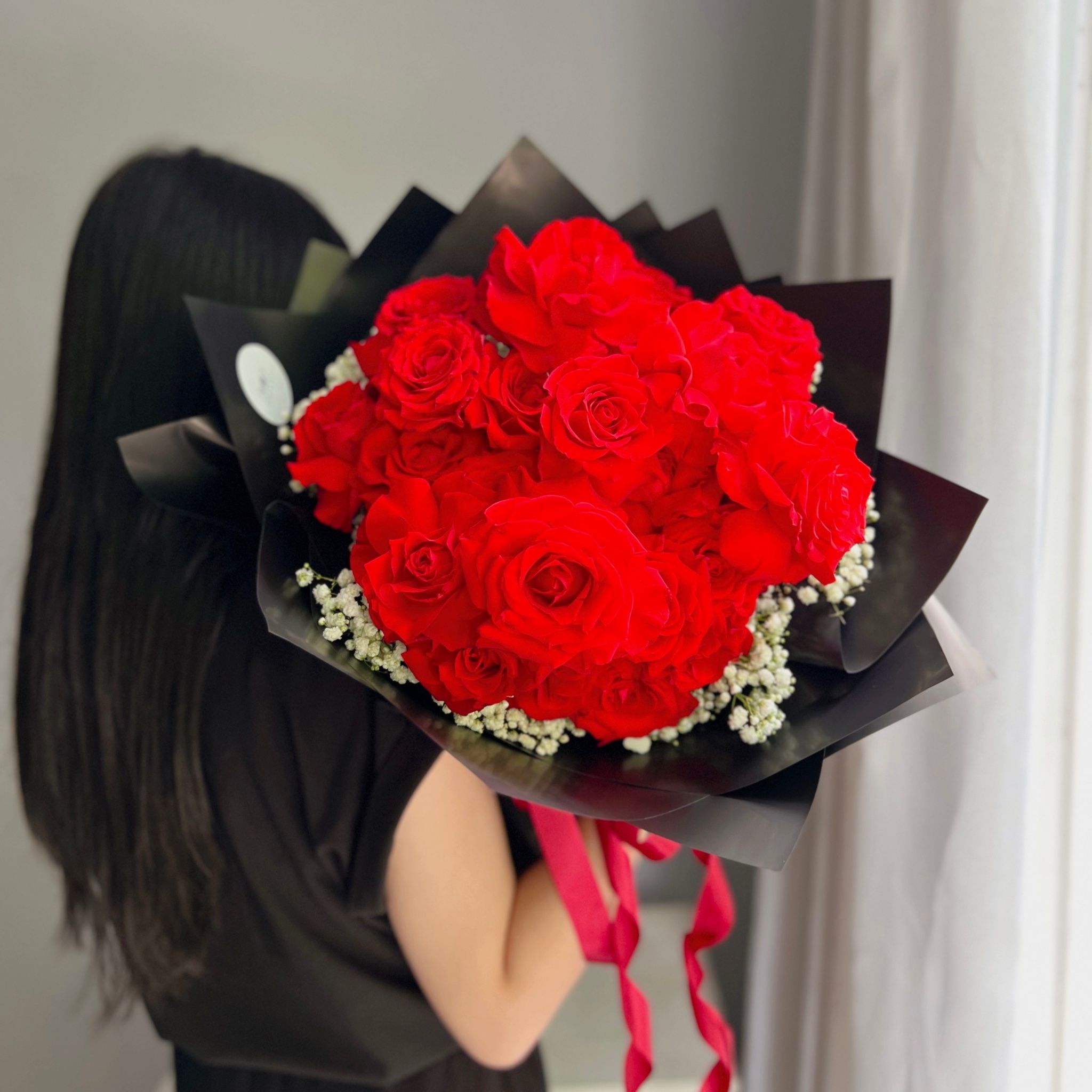 BÓ HOA HỒNG ĐỎ BABY