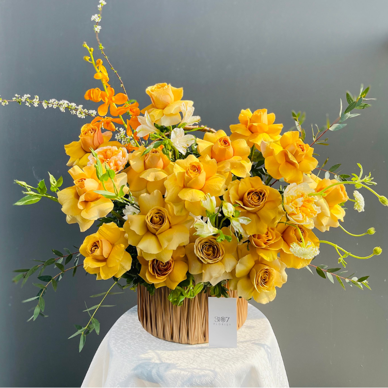 GOLDEN - LẴNG HOA TƯƠI