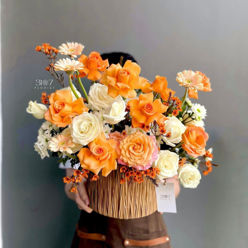 ORANGE - LẴNG HOA TƯƠI