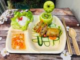  Set 10 khay cơm bằng mo cau 