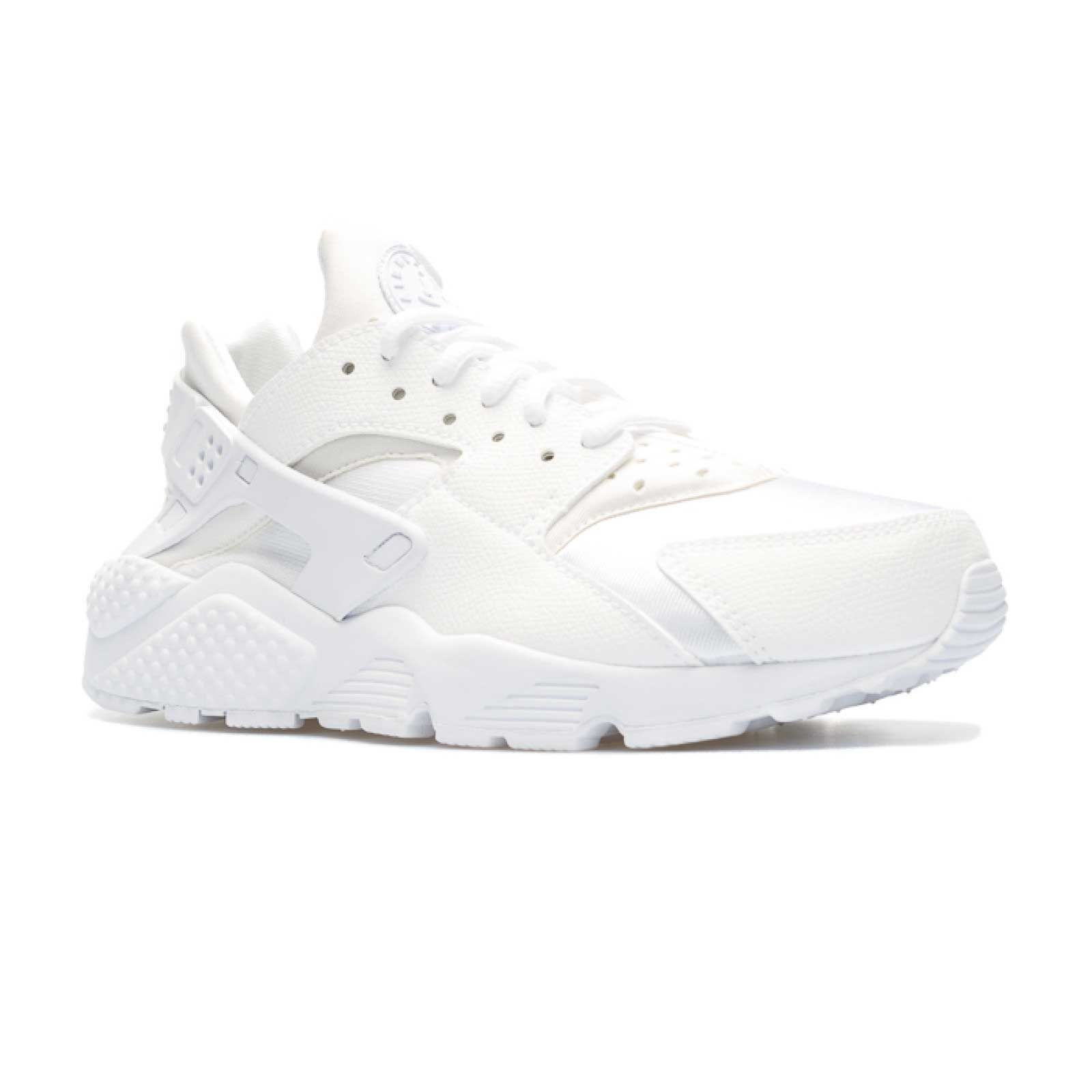  Nike W's Air Huarache Run "Triple White" 