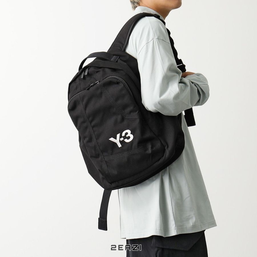  Ba lô Y-3 Unisex's Classic Logo Embroidered Backpack IJ9881 Màu Đen 