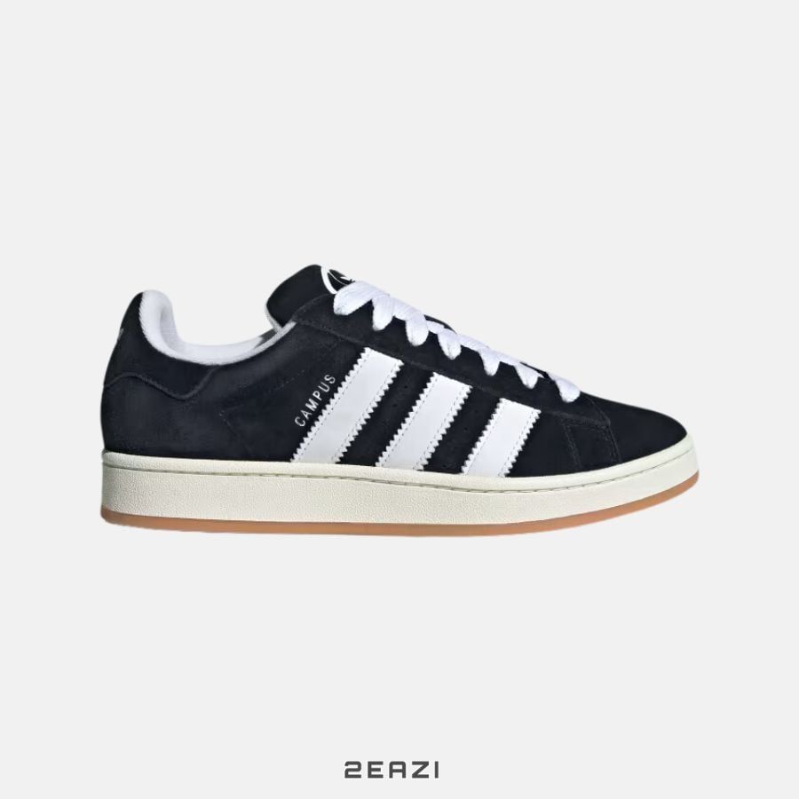  Giày Adidas Unisex's Campus 00s Core Black HQ8708 Màu Đen 