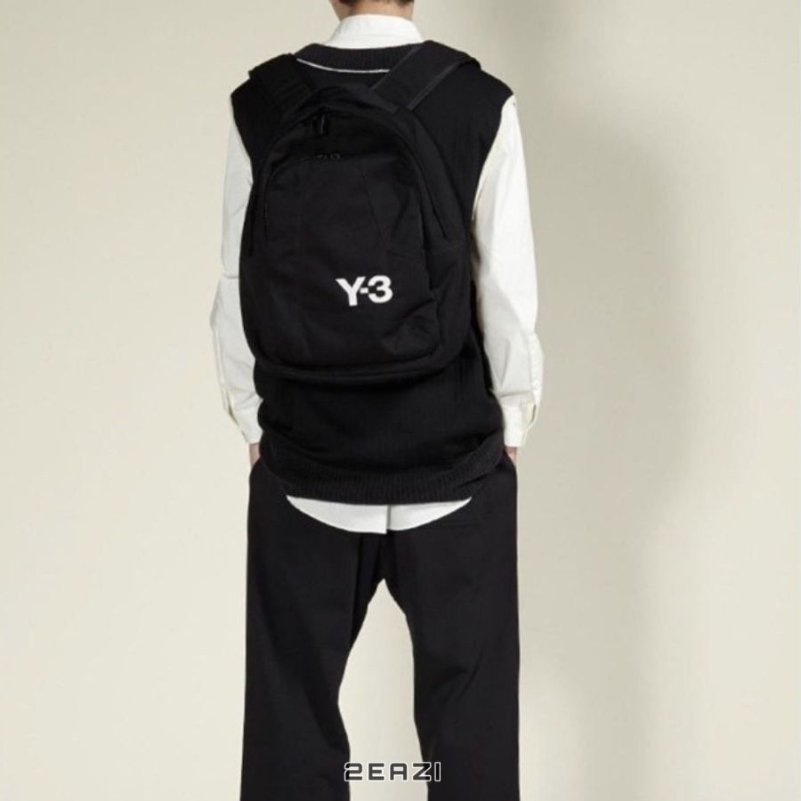  Ba lô Y-3 Unisex's Classic Logo Embroidered Backpack IJ9881 Màu Đen 