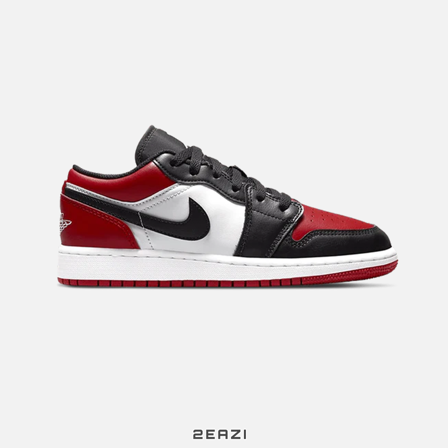  Giày Nike Air Jordan 1 Low 553560 - 161 Màu Bred Toe Mới Nhất 2023 