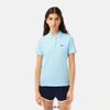 Áo Lacoste Ladies Regular Fit Soft Cotton Petit Piqué Polo PF7839_10 Màu Xanh Nhạt