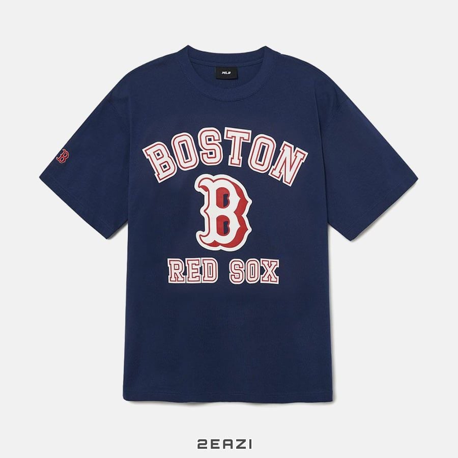  Áo MLB Varsity Boston Red Sox T-Shirt 3ATSV0233_43NYS Màu Xanh Navy 