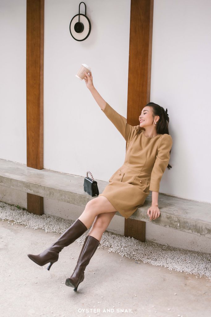 Đầm Latte-ĐG_599K