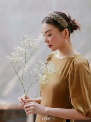 Áo dài Vàng Anh-ĐG_399K