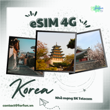  eSim Hàn Quốc (Korea eSim) 
