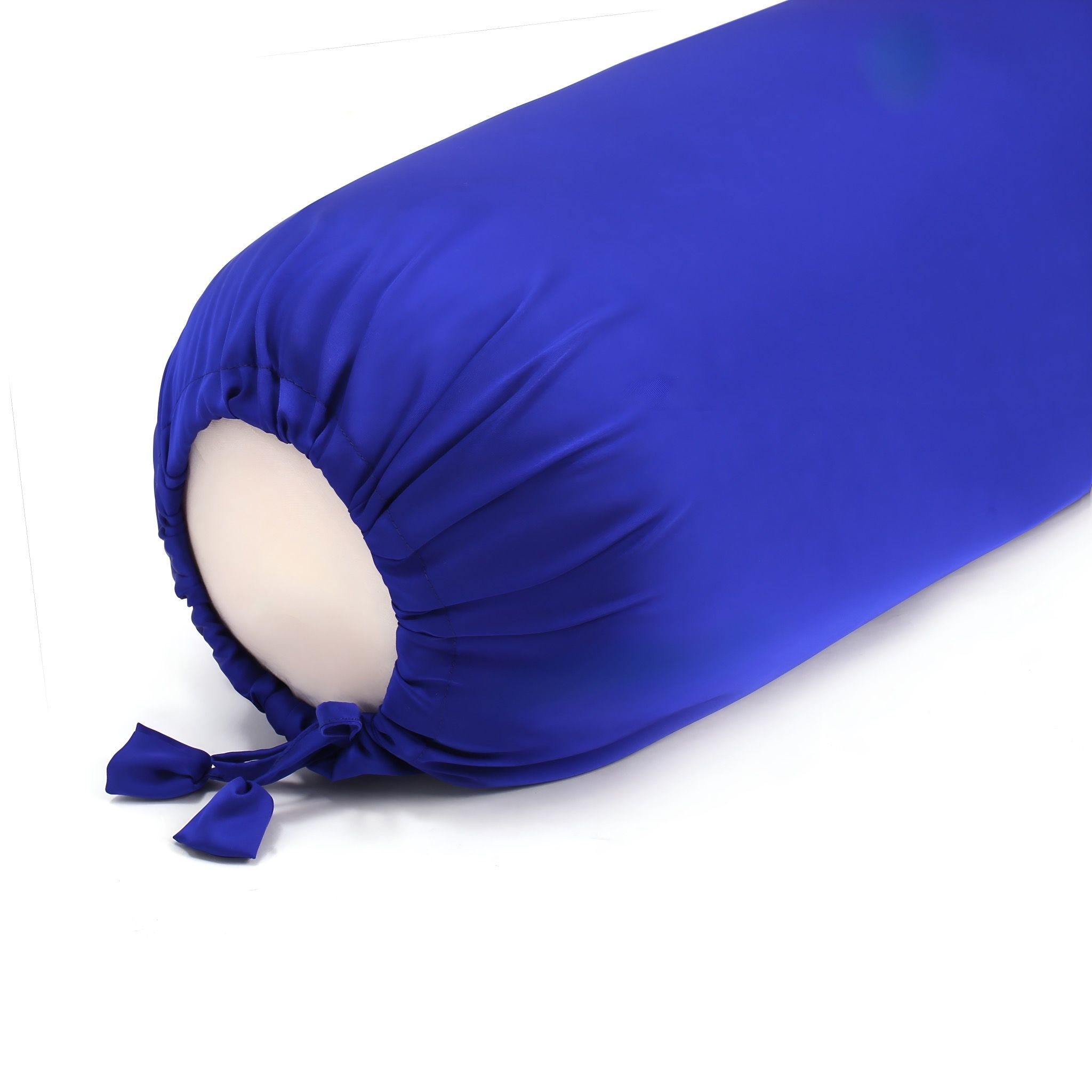  Vỏ gối ôm Lụa Satin xanh cobalt 