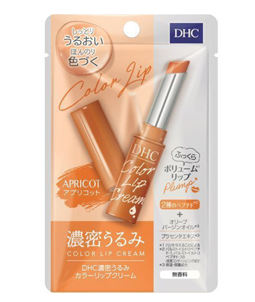  Son Dưỡng DHC Color Lip Cream Apricot 1,5g 