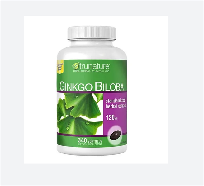  Viên Uống bổ não Ginkgo Biloba 120mg Trunature 340 viên 