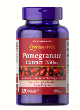  Viên Uống Chống Nắng Tinh Chất Lựu Pomegranate Extract 250mg 120 Viên 