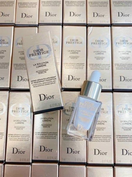 Tinh Chất Dior Prestige Light in white La Solution Lumiere Activated serum 5ml 